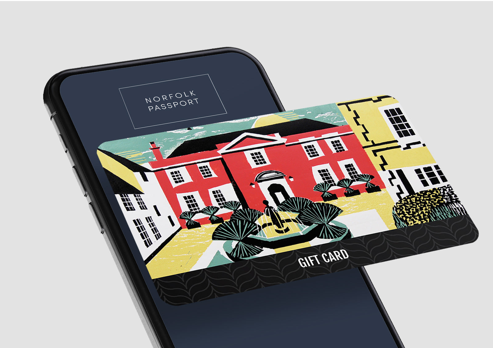 The Tea House シルエットノートカード Afternoon Tea at The Assembly House - Digital Edition – Norfolk