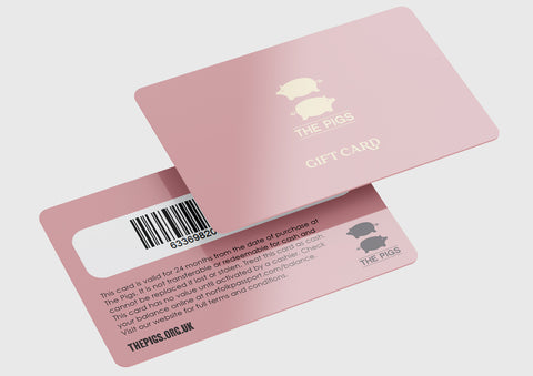 The Pigs Gift Card